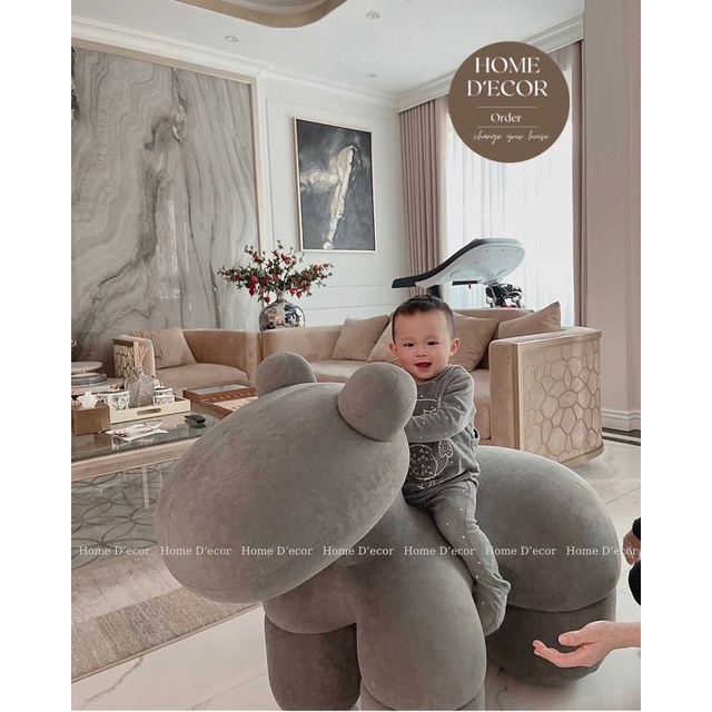 Pony Chair Ghế hình thú