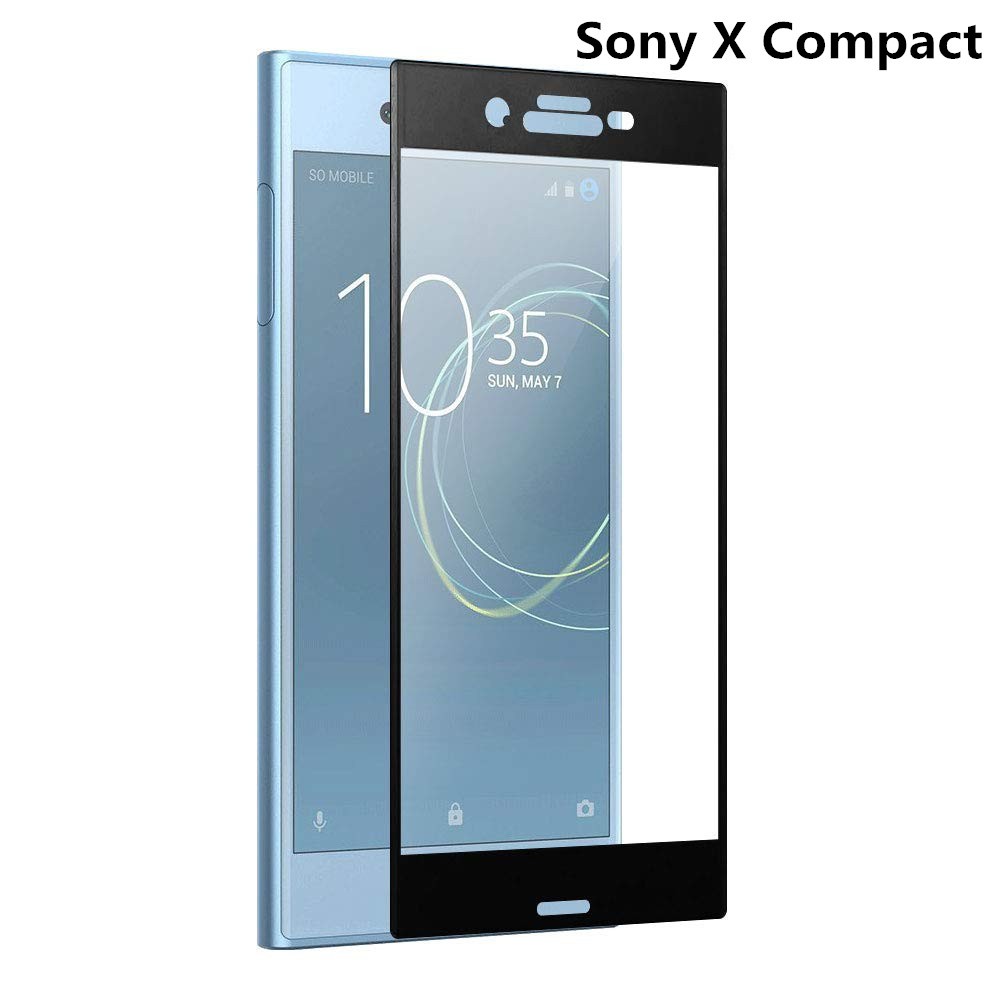 Bán cho Sony X Compact Full Cover Full Bảo vệ màn hình cong Kính cường lực 3D