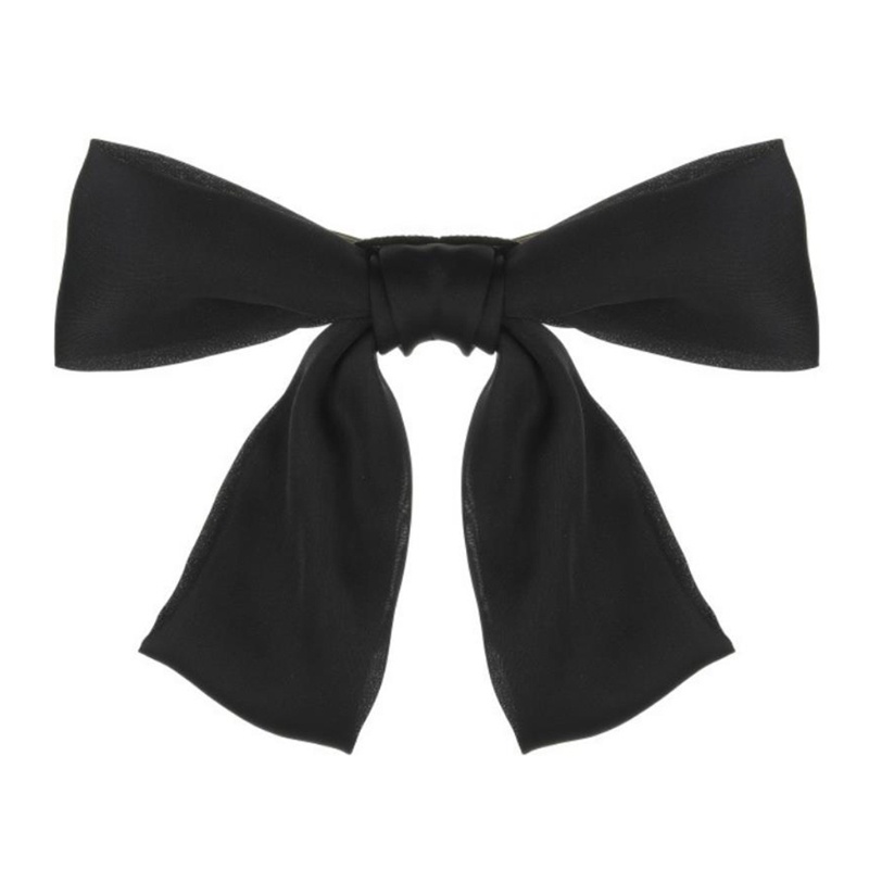 Kẹp Tóc Nơ Vải Chiffon Xinh Xắn Cho Nữ