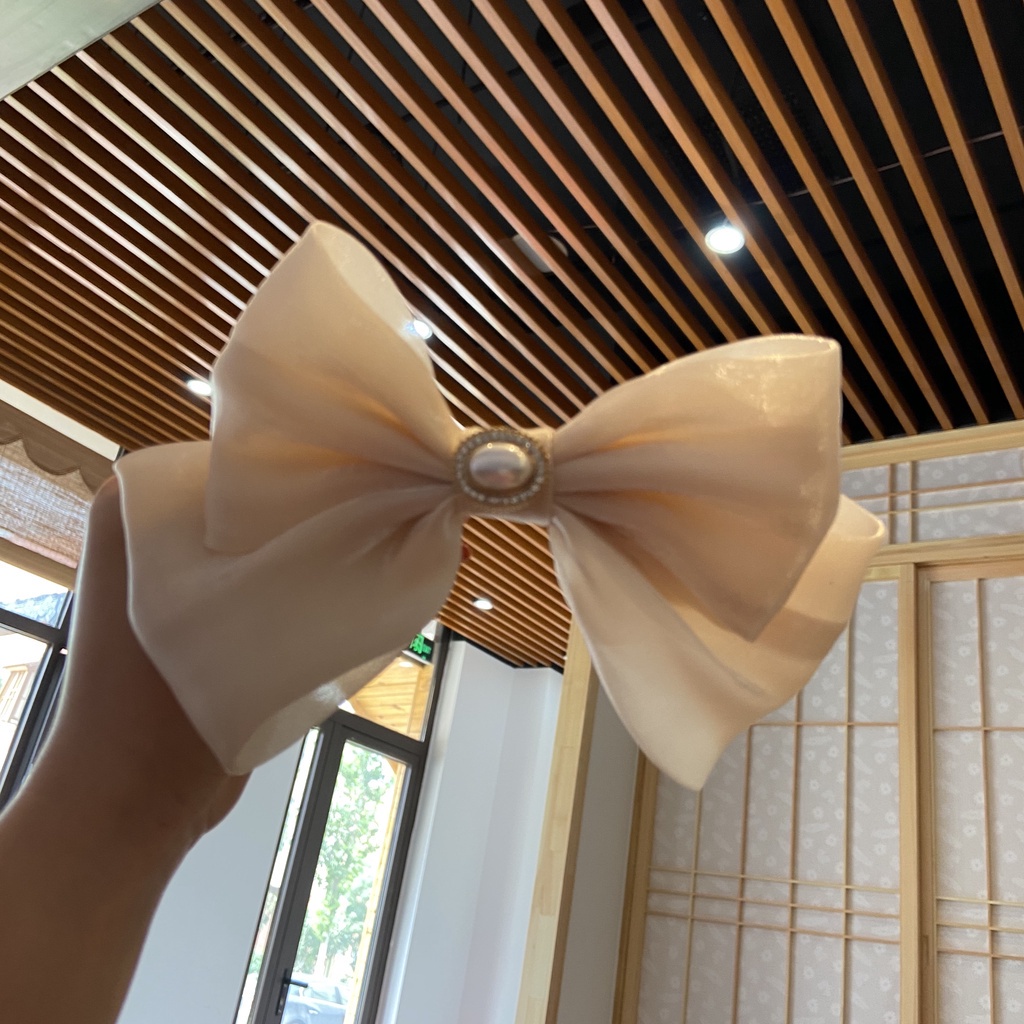 Kẹp Tóc Hình Nơ Lớn Dễ Thương