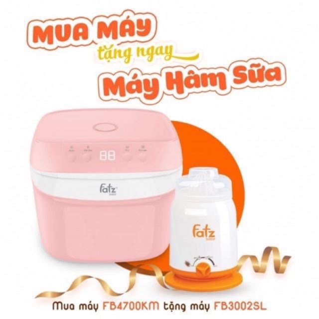 [Mã 267FMCGSALE giảm 8% đơn 500K] Máy tiệt trùng sấy khô bằng tia UV Fatzbaby FB4700KM