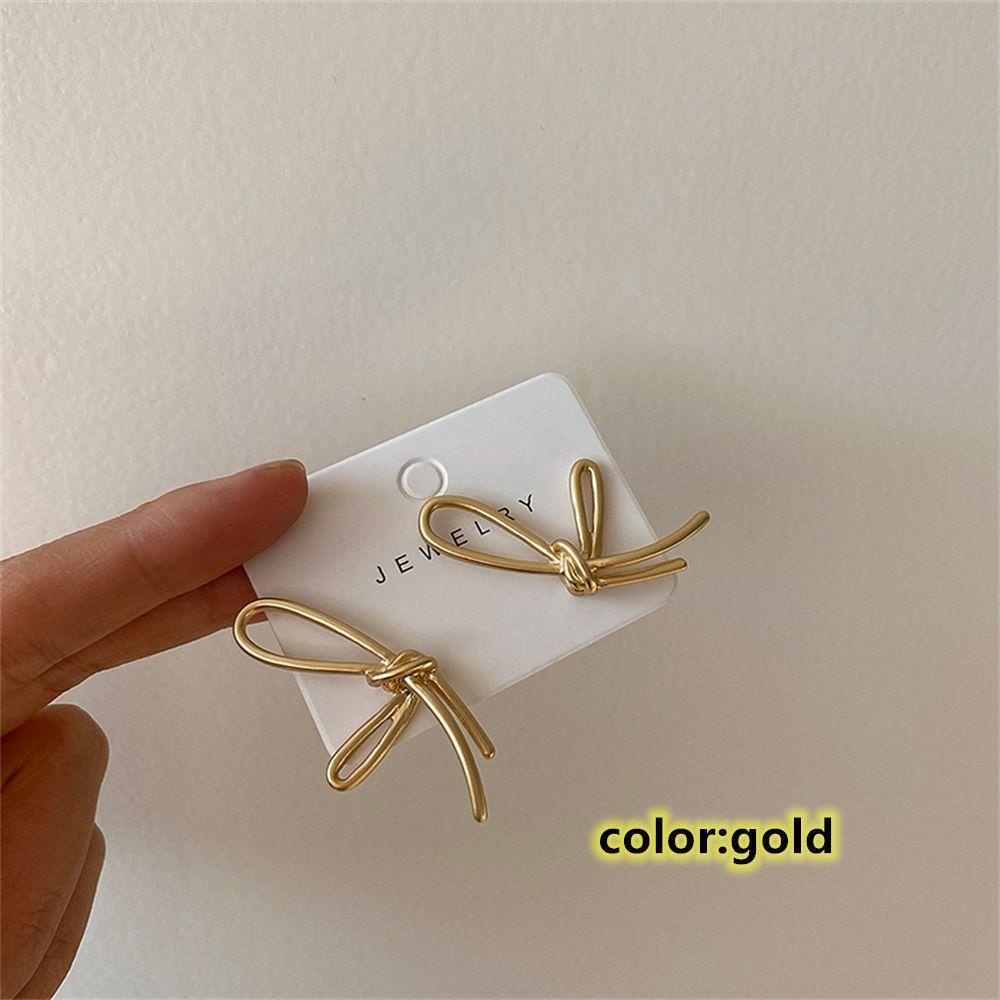 Bông Tai Xỏ Dạng Hạt Đơn Giản Cổ Điển Dành Cho Nữ