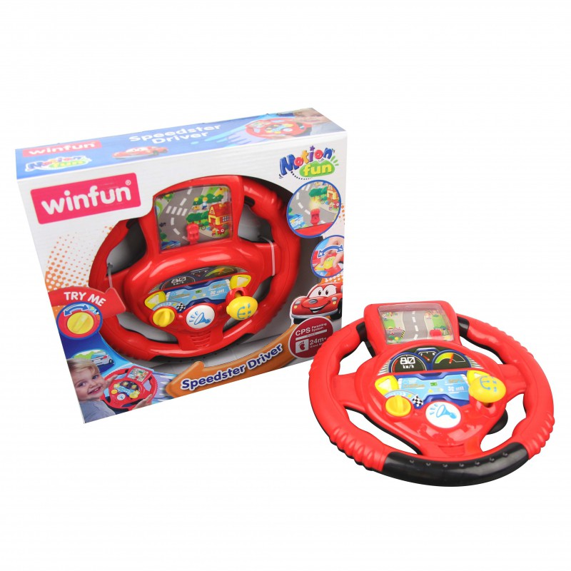 Vô lăng chơi game điện tử vui nhộn Winfun 1080