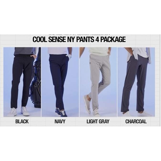 BIKAYSHOP/ Quần dài golf nam Redcam , quần dài thể thao vải co giãn Hàn quốc 4 màu xanh, đen, xám be