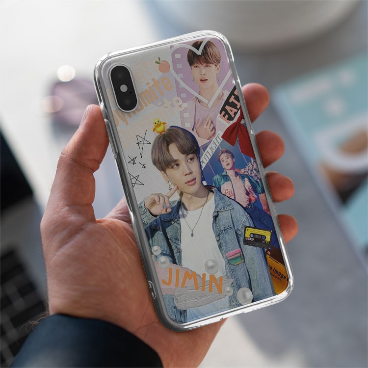 Ốp lưng iphone silicon Idol KPOP BTS Dynamite jimin BLUBTS0193