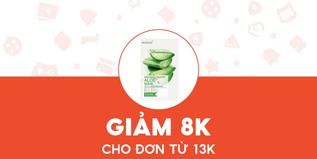 - Medicare - OP - Giảm 8K cho Mặt nạ dưỡng ẩm EUNYUL