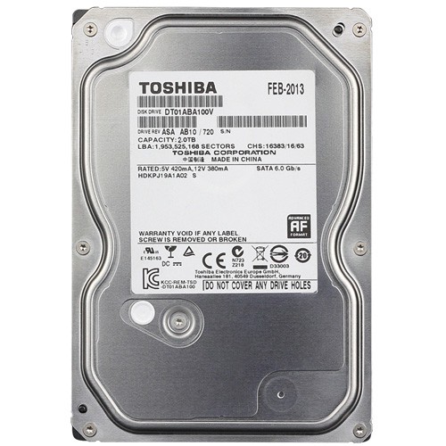 ổ cứng 2tb toshiba