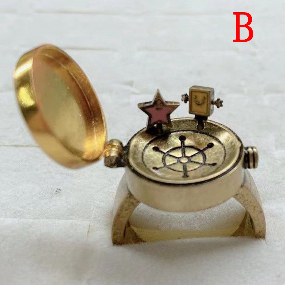 Nhẫn Hở unisex Mặt Vuông Khắc Chữ BFF Hoạt Hình Dễ Thương