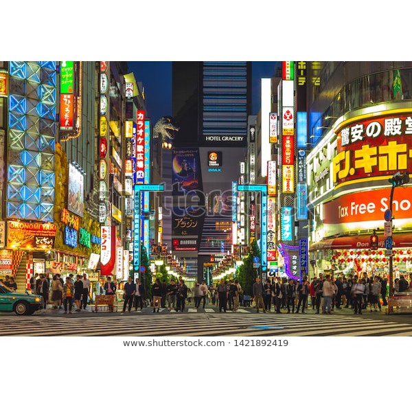 Tranh lụa 3d Đường Phố Nhật Bản ĐPNB-13