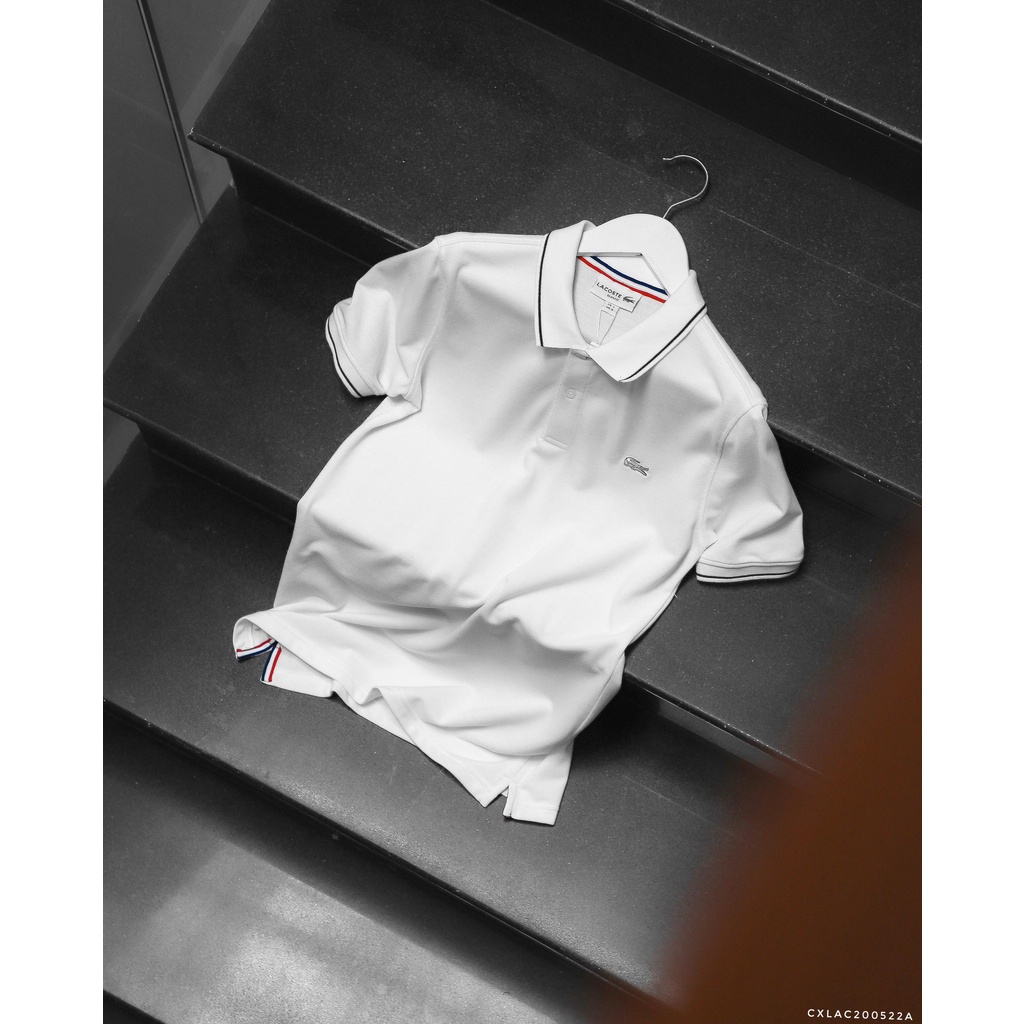 Áo Polo nam ngắn tay LCST,Form Slimfit,chất vải cotton dệt dư xịn cao cấp,co dãn 4 chiều,thấm hút mồ hôi,Hàng VNXK