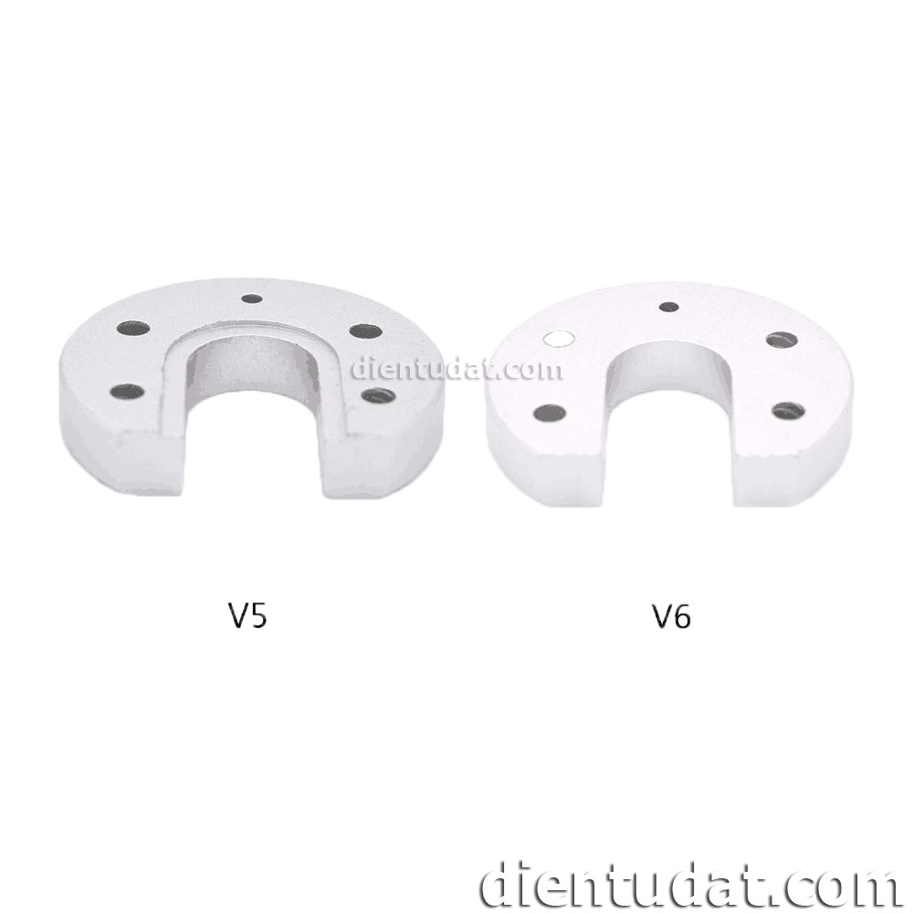 Gá U Giữ đầu in E3D cho bộ đùn gián tiếp V5