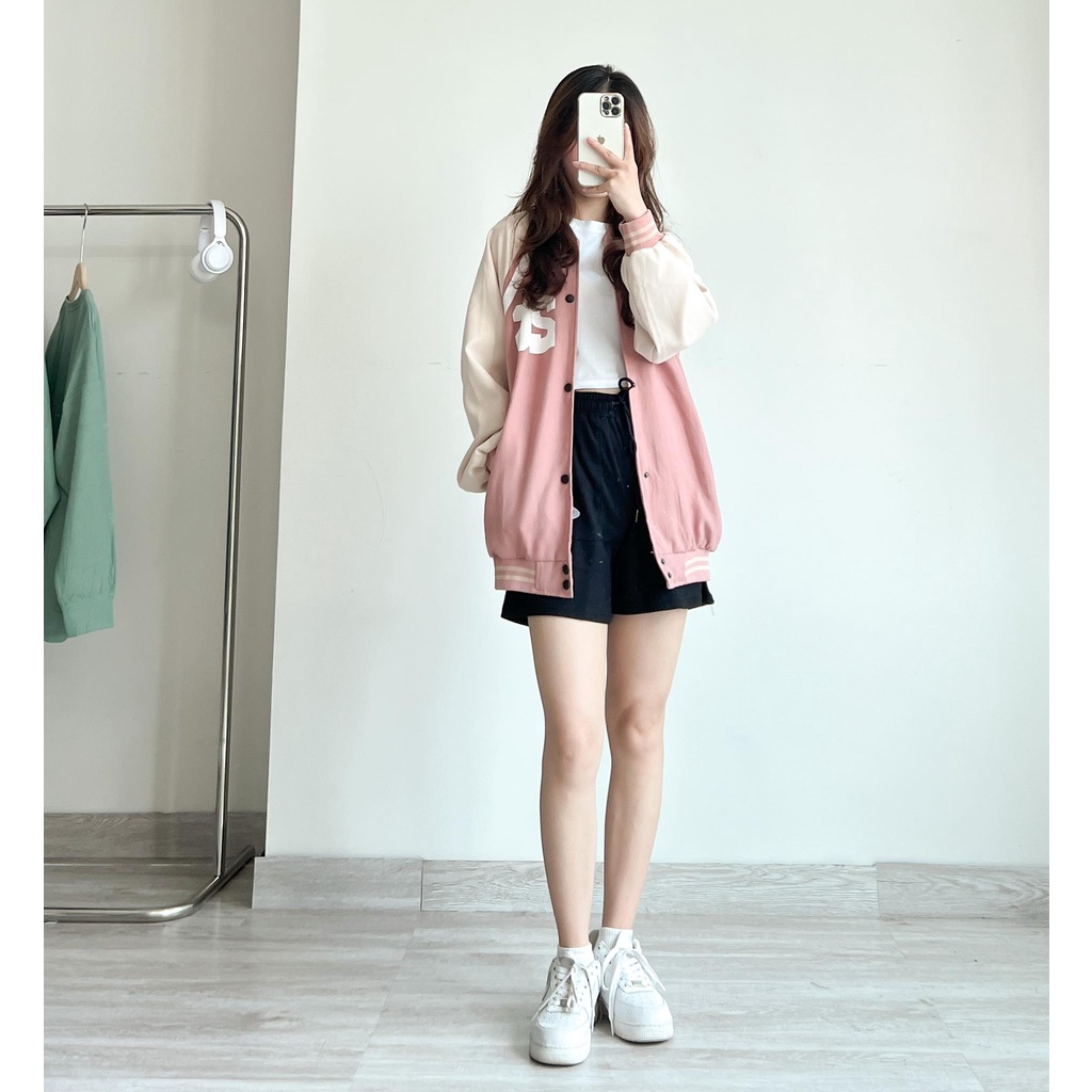 Áo khoác khoác boomber E4 nhiều màu thời trang nữ Miho house