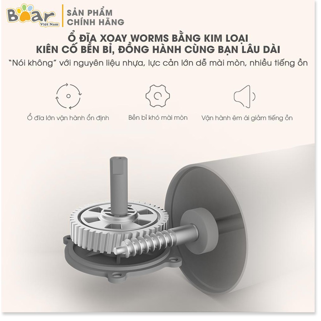 ⭐ Máy Nhào Bột/Máy Nhồi Bột tự động 3.5L cao cấp Bear HMJ-A35M1 - Bảo hành chính Hãng 12 tháng ⭐ Freeship