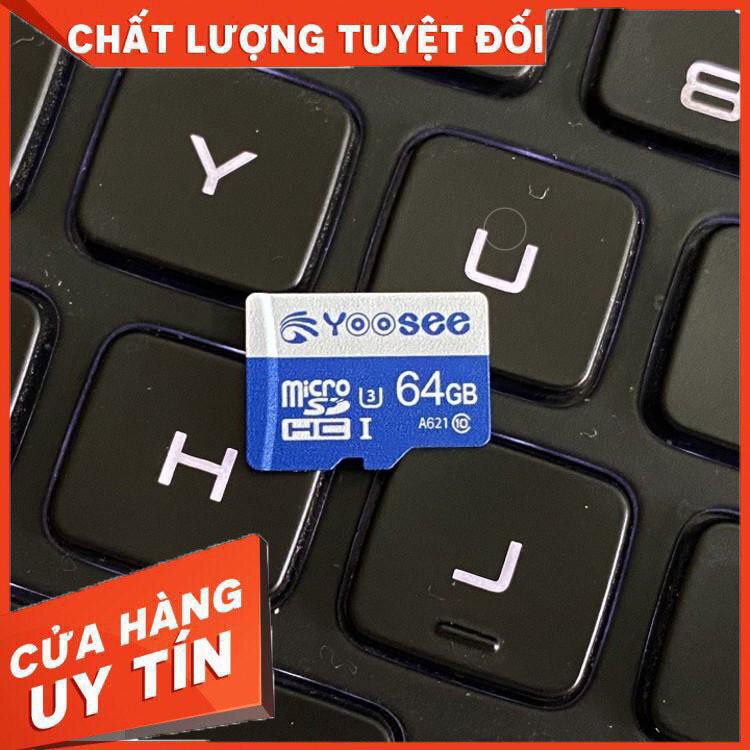 [Bán Giá Gốc] Thẻ nhớ 32GB/ 64GB/ 128GB YOOSEE tốc độ cao chuyện dụng cho Camera IP wifi, Smartphone, loa đài.