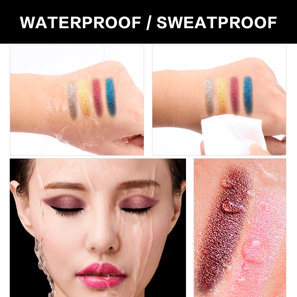 💋MAX Party Makeup Beauty Long Lasting Metallic Glow Shimmer Shiny Liquid Eyeshadow | BigBuy360 - bigbuy360.vn