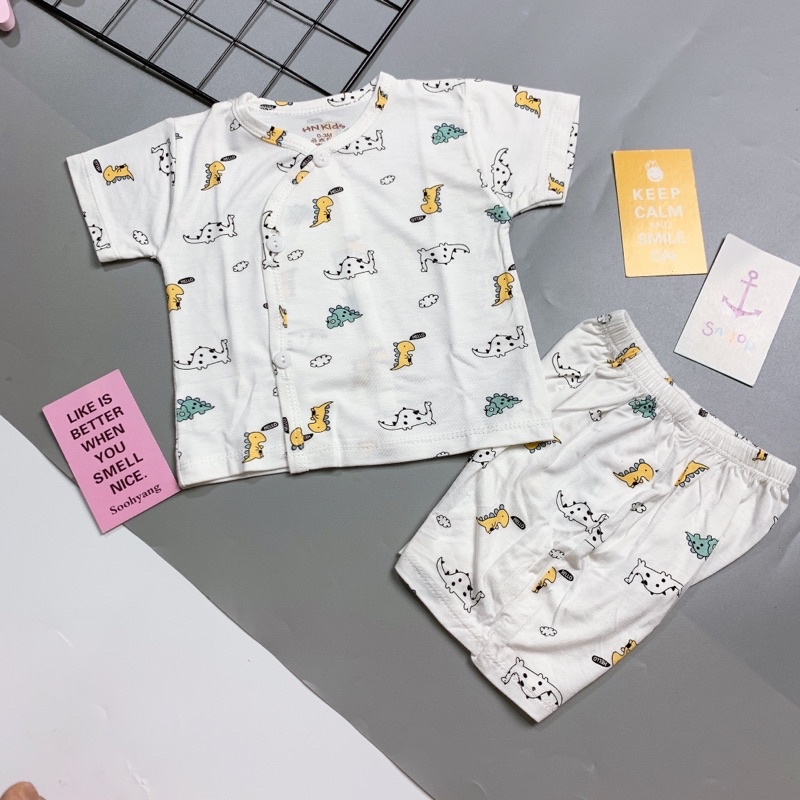 Bộ sơ sinh cộc tay, Đồ sơ sinh cho bé chất pettit, đồ sơ sinh cho bé gái, trai sz 0-3m
