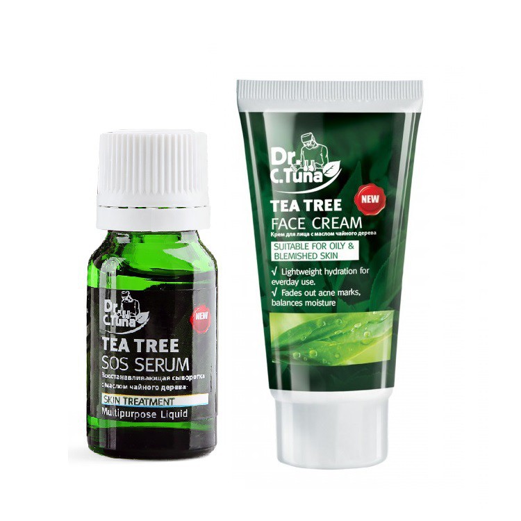 KEM DƯỠNG TEA TREE CHO DA MỤN DR.C.TUNA FARMASI 50ML