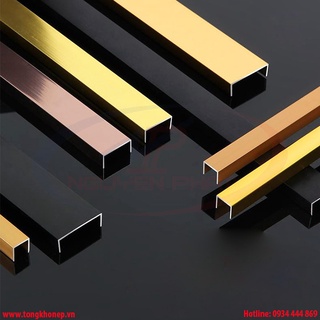 Nẹp nhôm chữ U15mm