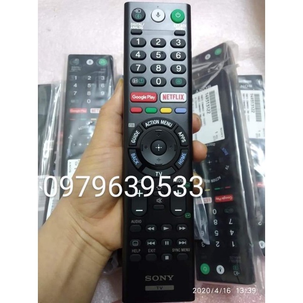 [CHÍNH HÃNG] REMOTE TIVI  SONY GIỌNG NÓI RMF-TX310P