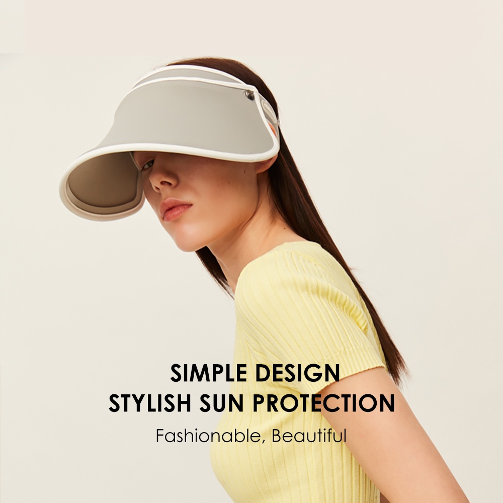 Mũ Ohsunny đeo nửa đầu vành rộng chống tia cực tím chống nắng hiệu quả upf50+ đa năng khi chơi thể thao ngoài trời