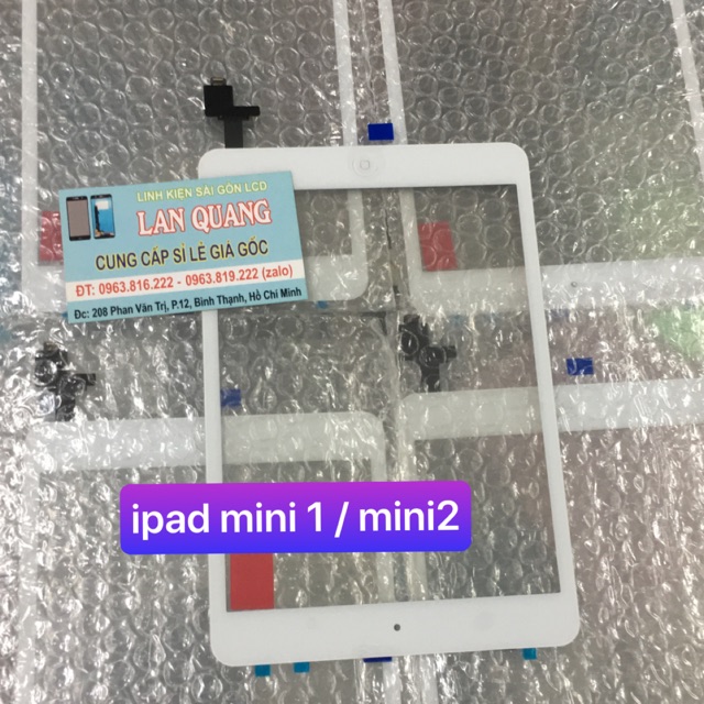 Cảm ứng ipad Mini 1/ mini 2 zin