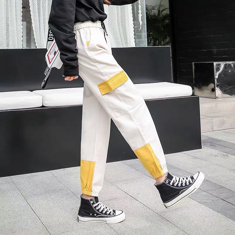 [Mã FADIRECT20 giảm 20K đơn 150K] Quần jogger kaki túi hộp unisex Túi Vàng nam nữ ulzzang WIND | BigBuy360 - bigbuy360.vn