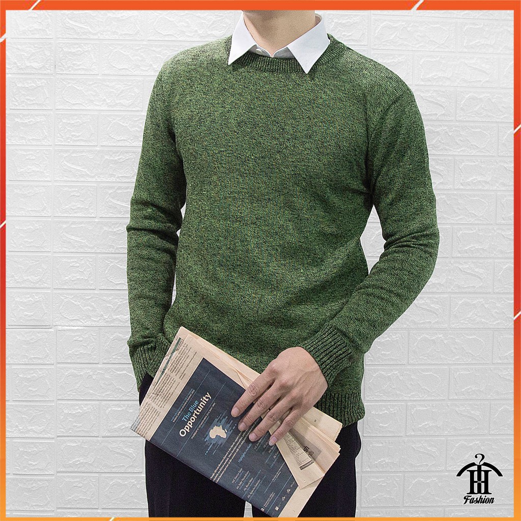 Áo len cổ tròn kiểu dáng hàn quốc ôm dáng trẻ trung ấm áp AL119 | BigBuy360 - bigbuy360.vn