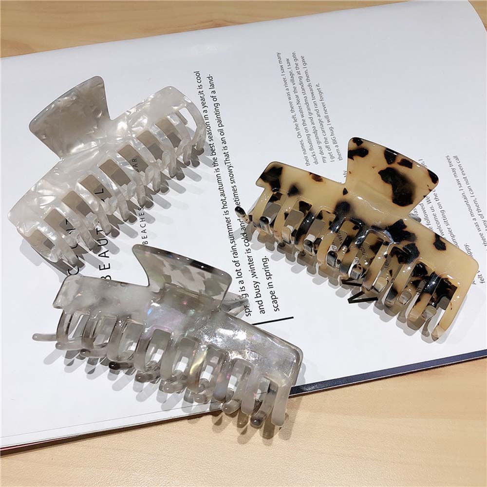 Kẹp Tóc Họa Tiết Da Báo Nhiều Màu Thời Trang Cho Nữ