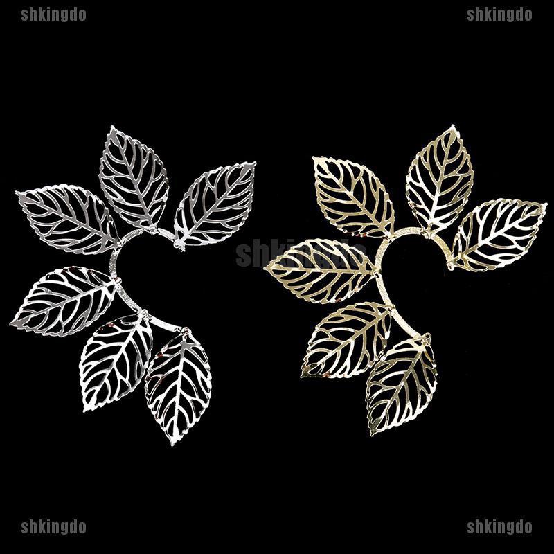 Khuyên Vành Tai Kiểu Vòng Hình Lá Cá Tính