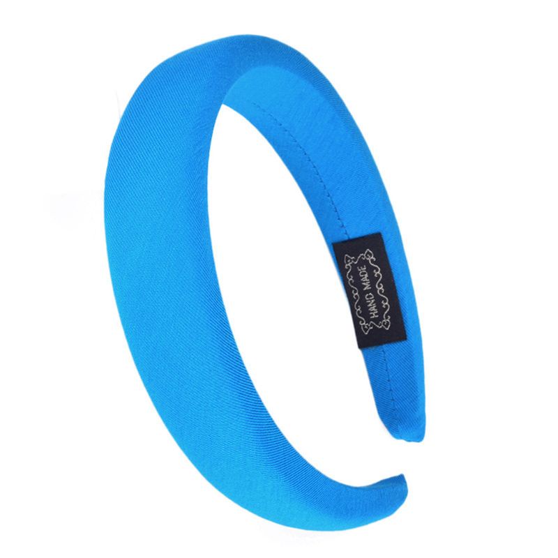 Băng Đô Bằng Xốp Dày Chống Trượt Màu Sắc Ngọt Ngào Phong Cách Retro