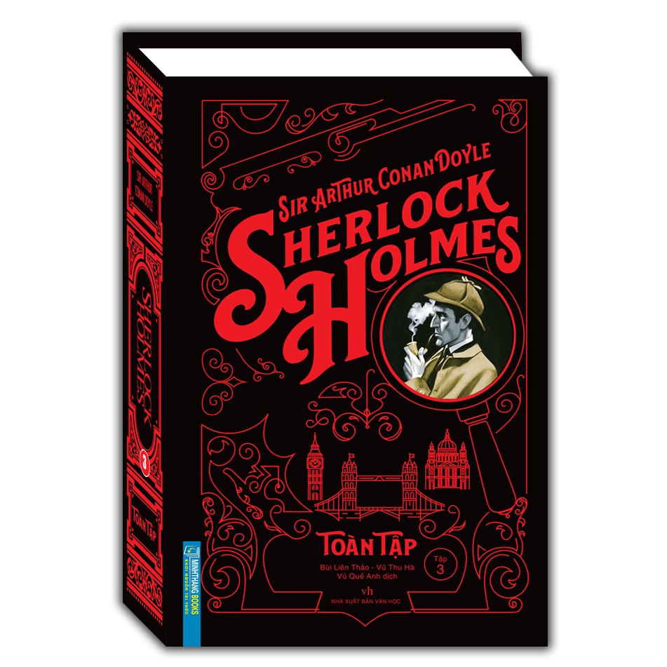 Sách - Sherlock Holmes toàn tập - Tập 3 (bìa cứng)