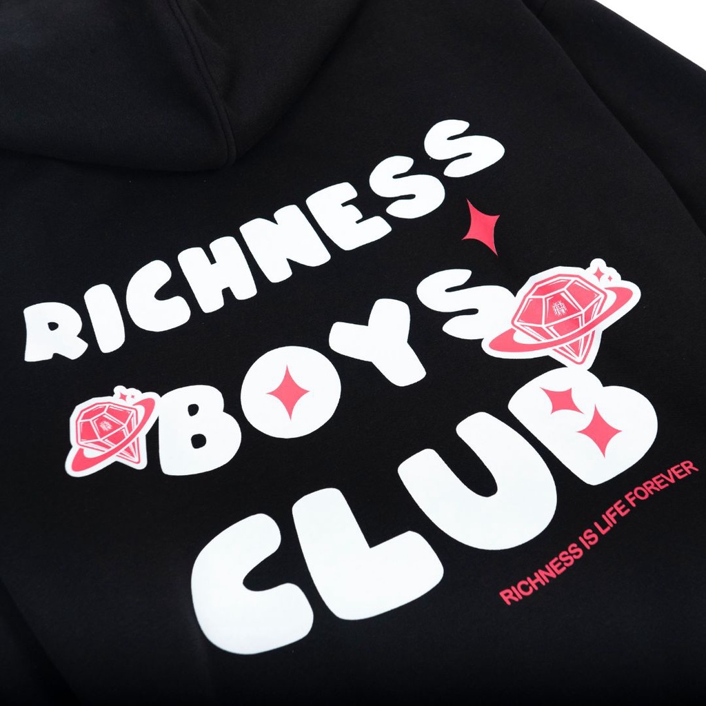 Áo Hoodie Richness - Diamond Boys Club - 100% Local Brand Chính Hãng