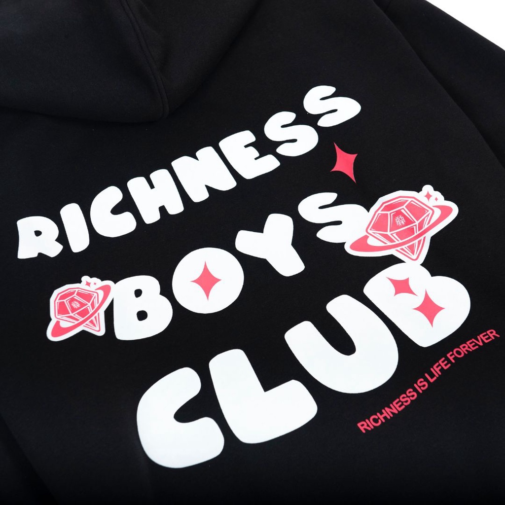 [Mã BMTTC60K giảm đến 60K đơn 50K] Áo Hoodie Richness - Diamond Boys Club - 100% Local Brand Chính Hãng