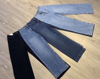 Quần suông denim