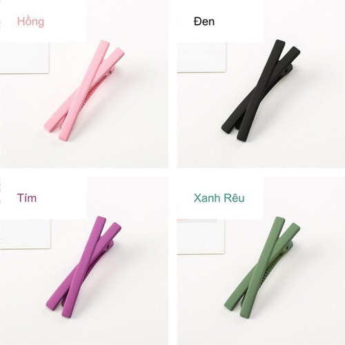 Kẹp tóc bấm chữ x