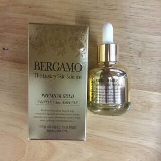 TINH CHẤT BERGAMO THE LUXURY SKIN SCIENCE PREMIUM GOLD 30ML – HÀN QUỐC