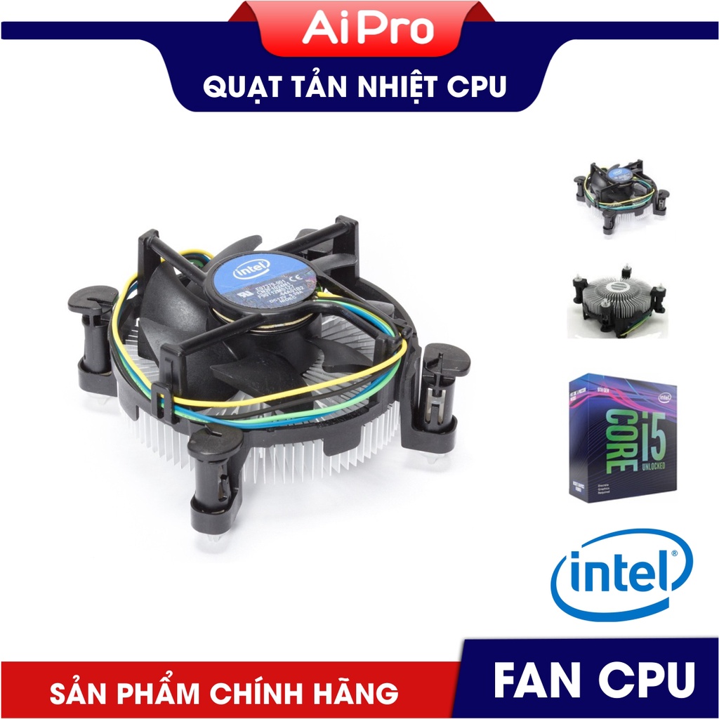 Quạt tản nhiệt Fan CPU Intel Socket 1156/1155/1150 - Mới 100%