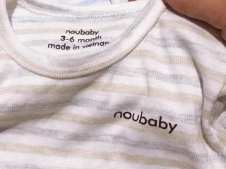 Bộ Noubaby Nỉ kẻ ngang