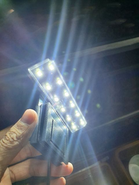 ĐÈN LED KẸP TRẮNG HỒ CÁ HỒ THỦY SINH 6W AQUARIUM CLIP LAMP