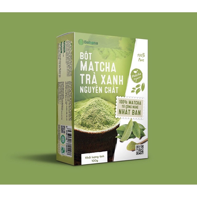 Bột trà xanh Behena 50g