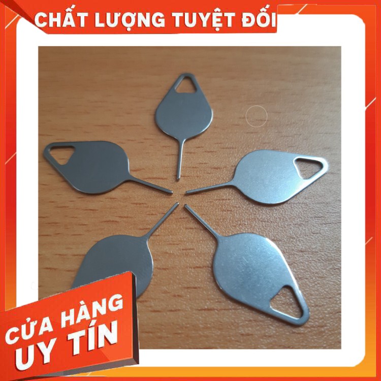 QUE CHỌC SIM Cao Cấp, Hình Giọt Nước, Hàng Chính Hãng Công Ty, Sử Dụng Cho Các Dòng Máy Điện Thoại