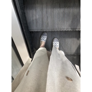 No Box-2021 Giày Lười Da Cừu Espadrilles Mới