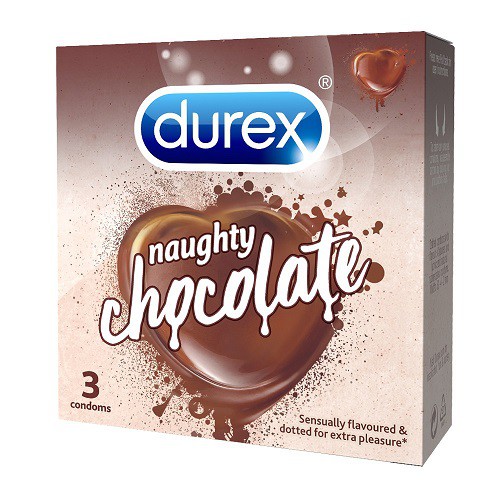 Bao cao su Durex Naughty Chocolate hộp 3cái