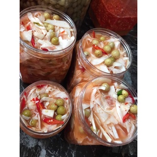 Măng ớt mắc mật ngâm