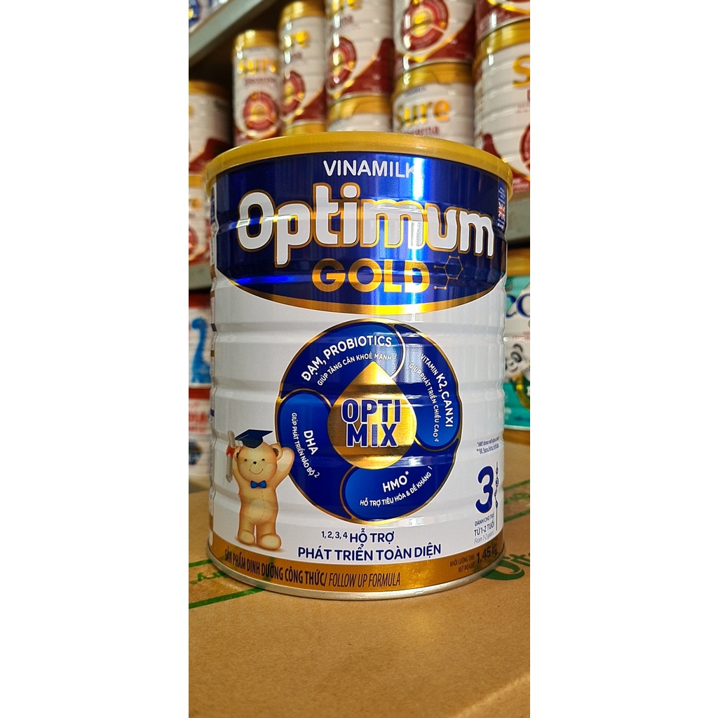 sữa bột vinamilk optimum gold step 3 1kg45 (1450g)