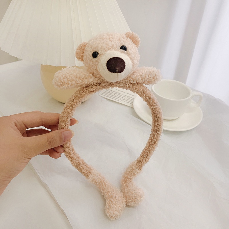 Mới Băng Đô Cài Tóc Hình Gấu Bông Đáng Yêu Thời Trang Hàn Quốc Cho Nữ