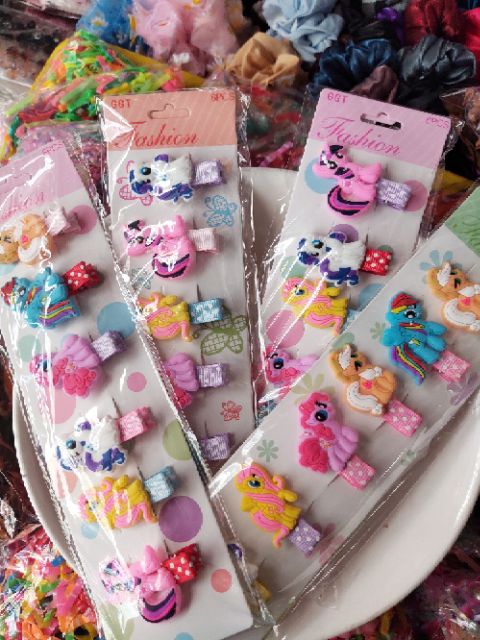 Set 6 kep ngựa pony