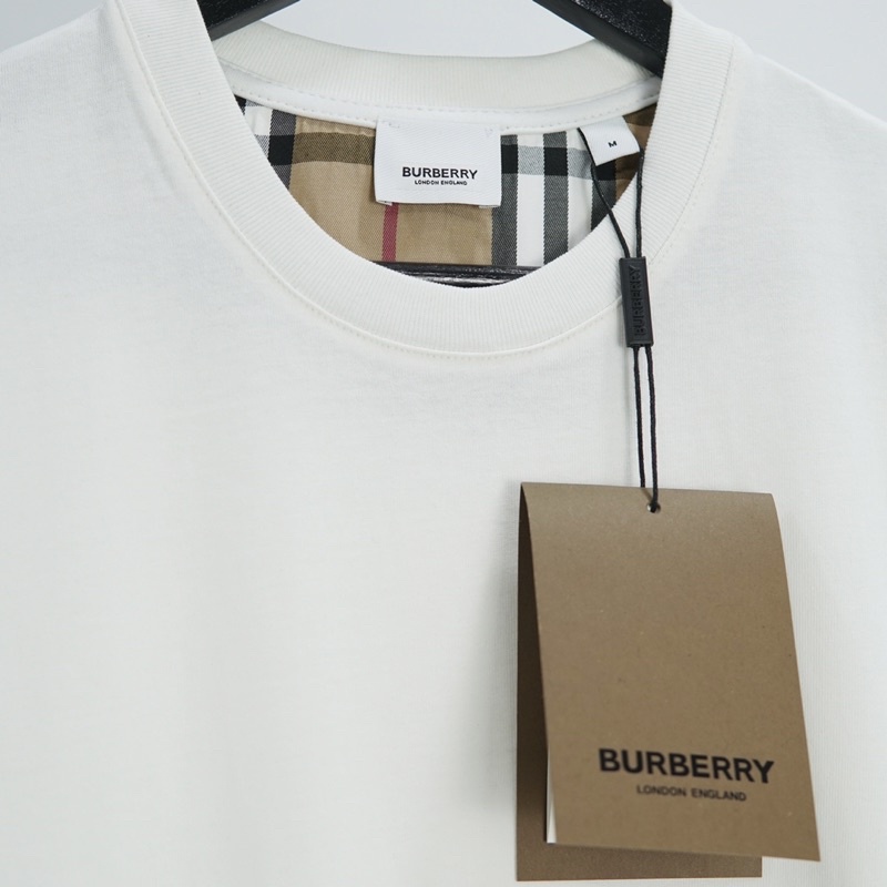 Áo thun Buberry cao cấp Áo thun nam Buberry kẻ 1:1