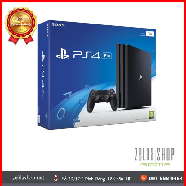 Máy PlayStation 4/PS4 Pro 1TB / CUH 7218B Chính Hãng