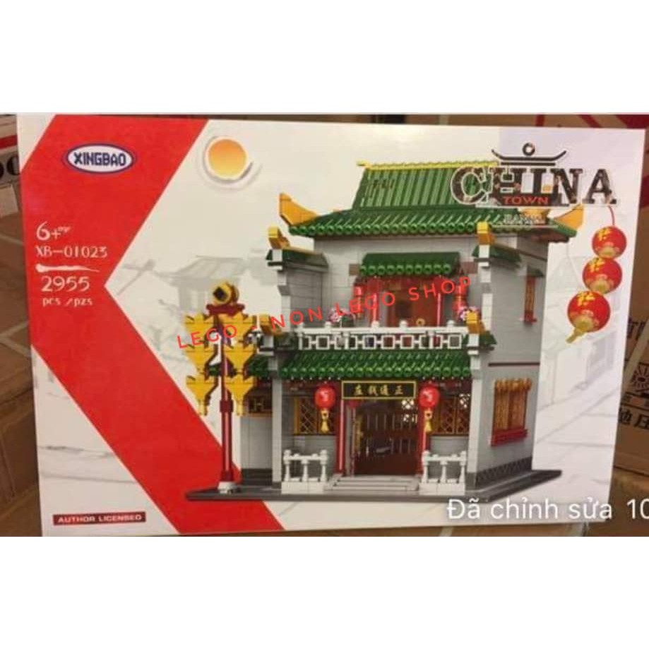 Lego Creator - Xingbao 01023 ( Mô Hình Tiêu Cục Trung Hoa 2955 Mảnh )